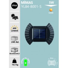 5W MİMAS SOLAR APLİK GÜNIŞIĞI